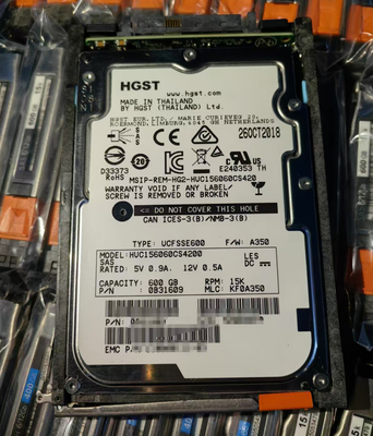 EMC D3-2S15-600 D3-2S10-600 600G HDD ক্ষমতা 005051608 005051606 005053479 005053480